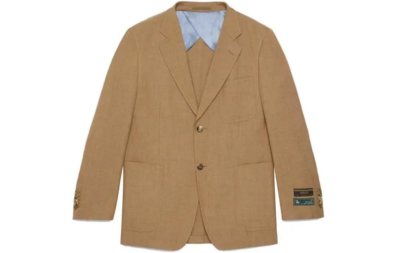 Мужской деловой костюм GUCCI, цвет Brown