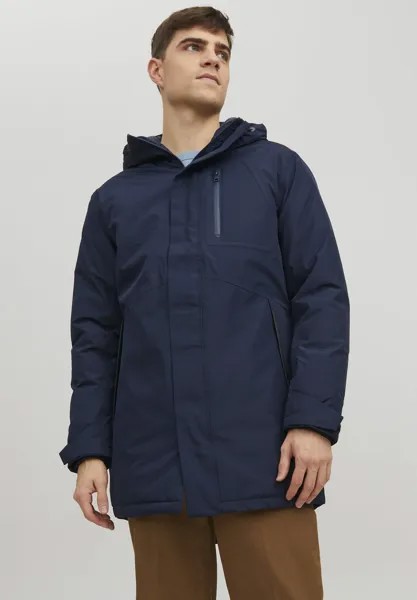 Зимнее пальто JJSWING Jack & Jones, dunkelblau