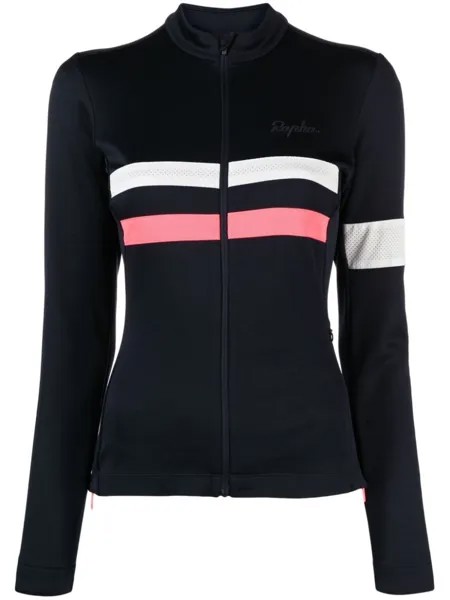 Rapha топ на молнии с длинными рукавами, синий