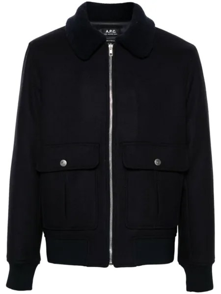 A.P.C. новая куртка Бена, синий