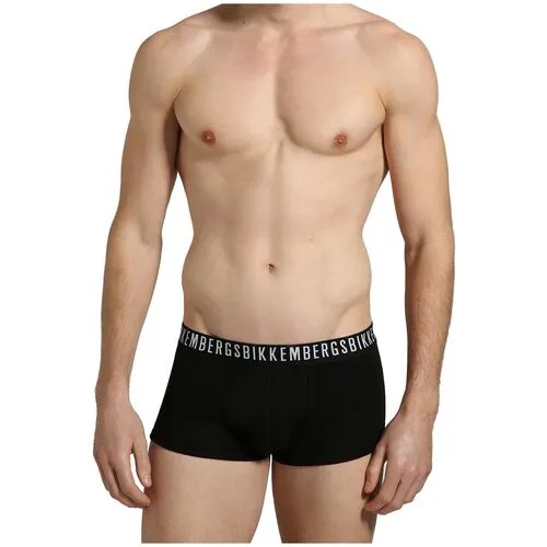 Трусы BIKKEMBERGS Classic - 2-Pack Men's Trunk, 2 шт., размер S, черный