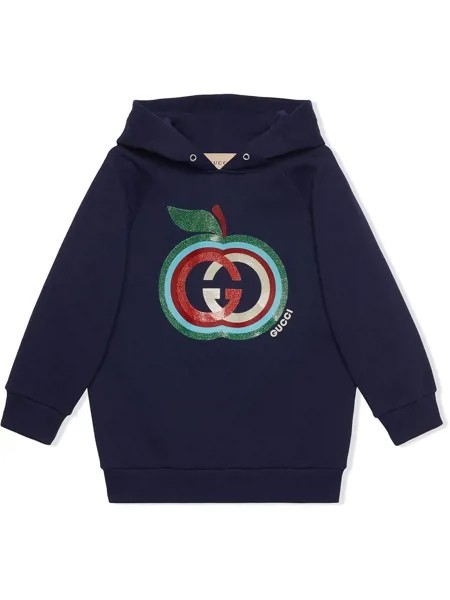 Gucci Kids худи с принтом