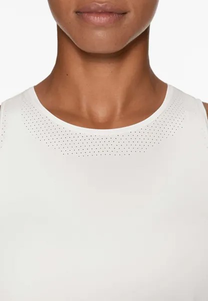 Топ SLEEVELESS TECHNICAL WITH OPEN BACK OYSHO, белый