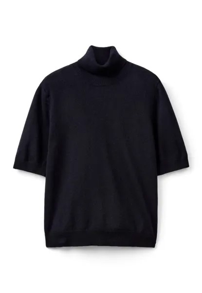 Вязаный свитер TURTLENECK REGULAR FIT ELBOW LENGTH SLEEVES United Colors of Benetton, синий
