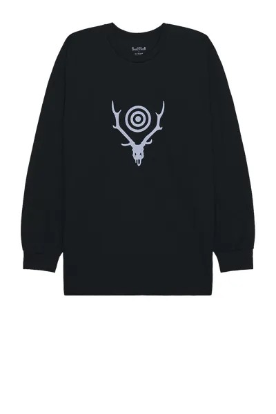 Футболка South2 West8 Crew Neck, черный