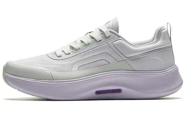 Кроссовки ANTA Training Shoes Women's Low-top White/Green/Purple, белый/зеленый/фиолетовый