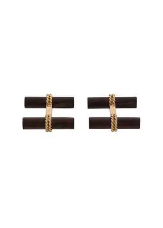 Van Cleef & Arpels запонки из желтого золота