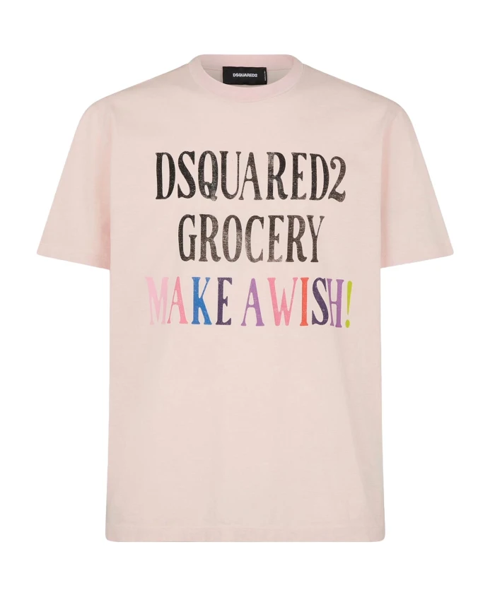 Футболка Dsquared2, розовый