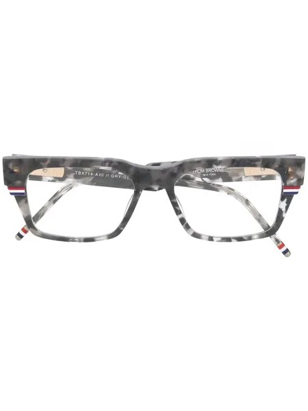 Thom Browne Eyewear очки в прямоугольной оправе