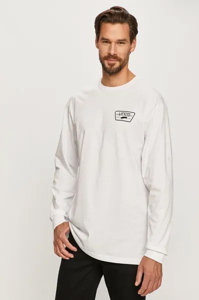 Лонгслив Vans, белый
