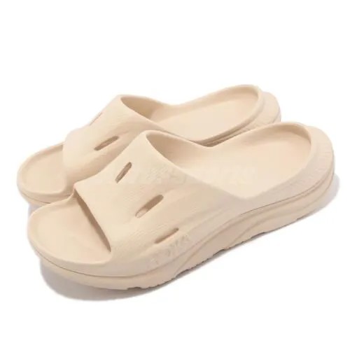 Мужские сандалии унисекс Hoka U Ora Recovery Slide 3 Shifting Sand Beige 1135061-SSSS