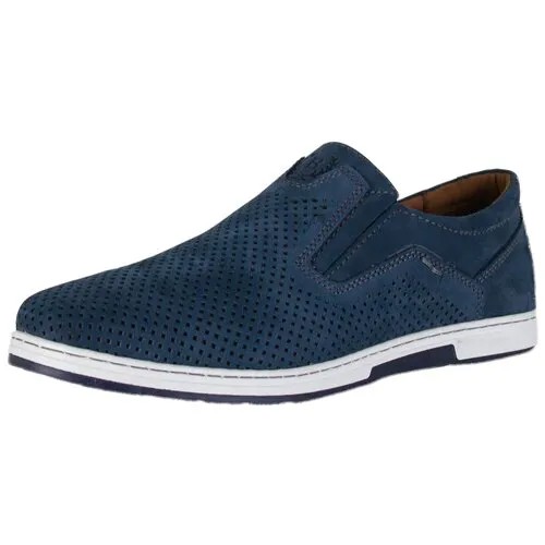 8198 l.blue Полуботинки мужские Shah