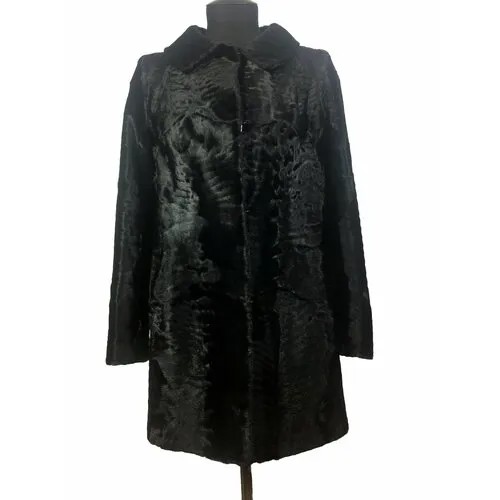 Пальто, размер 46/48, черный