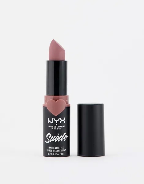 Матовые губные помады NYX Professional Makeup Suede (Lavender and Lace)-Розовый
