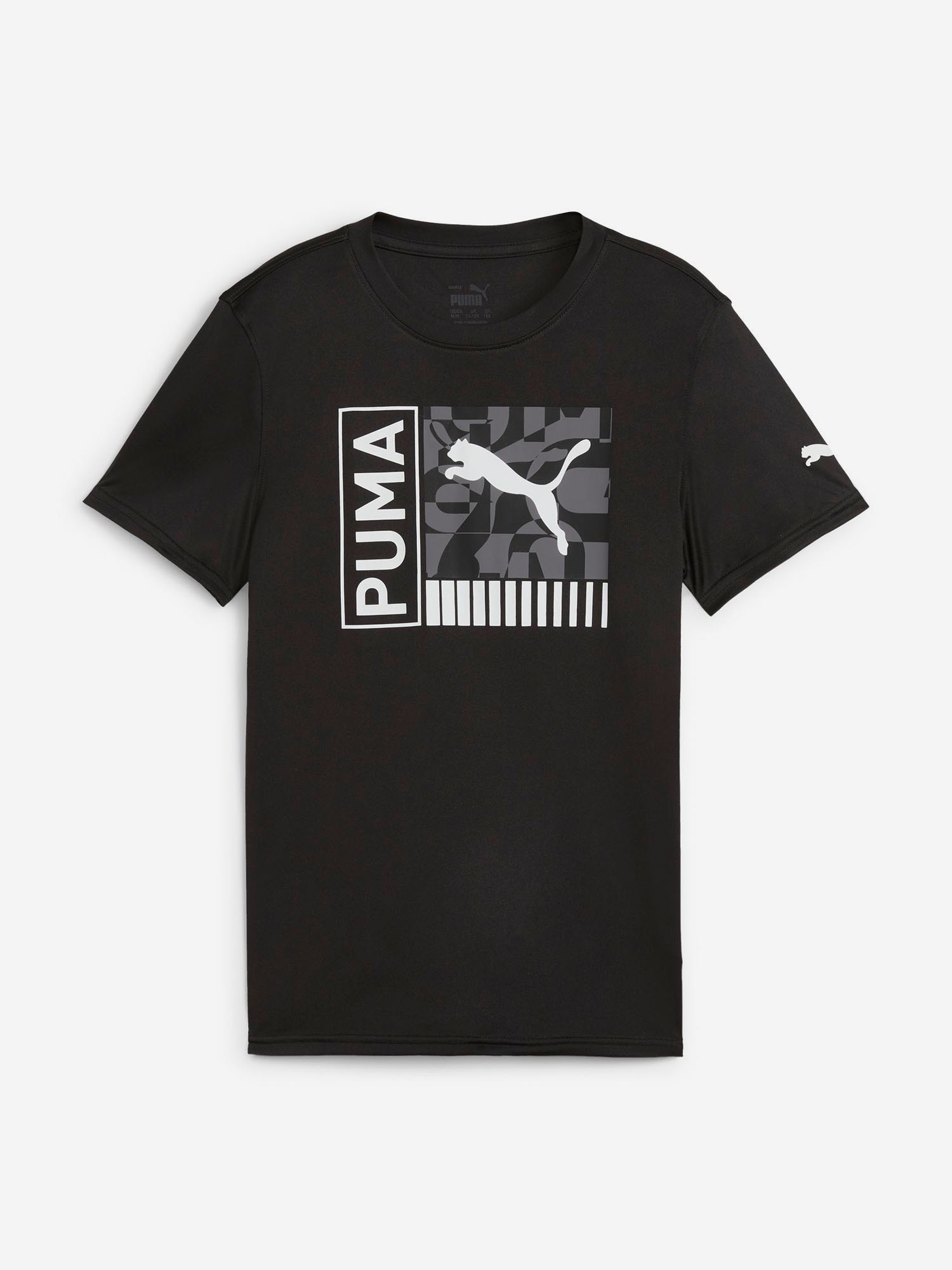 Футболка для мальчиков PUMA Fit, Черный