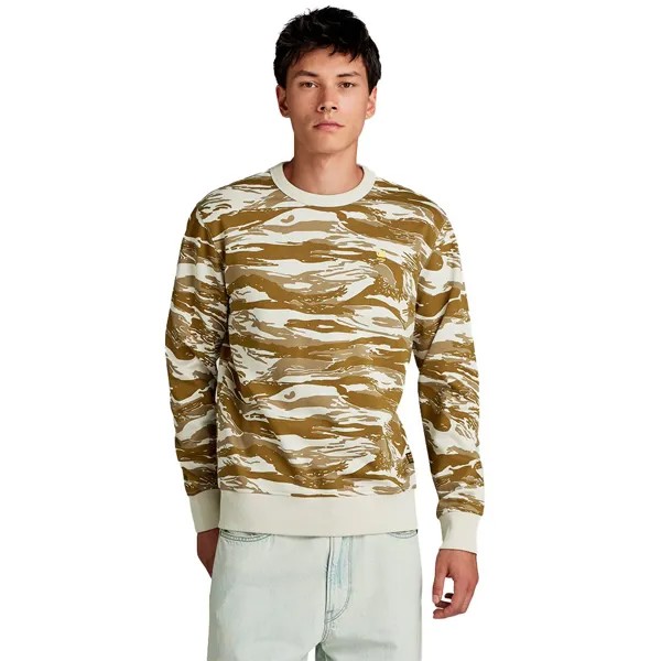 Толстовка G-Star Tiger Camo R, бежевый