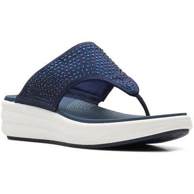 Женские сандалии Cloudsteppers от Clarks Drift Jaunt Dressy Thong Sandals BHFO 3768