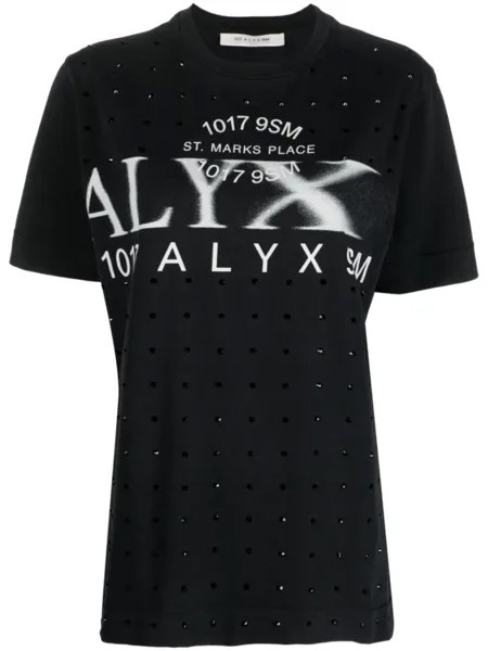 1017 ALYX 9SM футболка с логотипом, черный