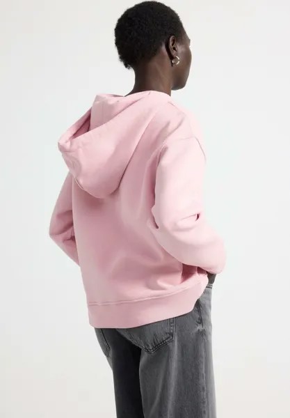 Толстовка с капюшоном WITH BRUSHED INSIDE Lindex, светло-розовый
