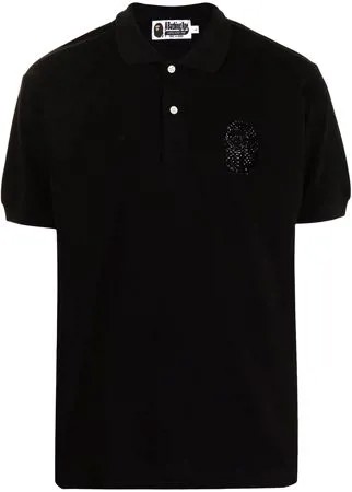 A BATHING APE® рубашка поло с логотипом