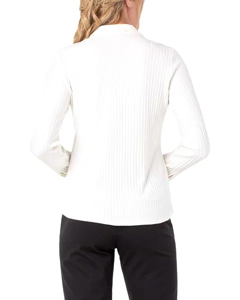 Свитер Liverpool Los Angeles Button-Down Rib Knit Blouse, цвет Snow