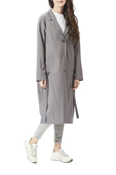 Плащ женский D`imma fashion studio 2058 серый 48