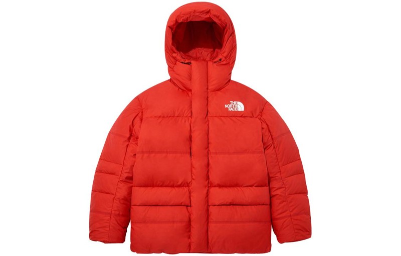Пуховик мужской красный The North Face, красный