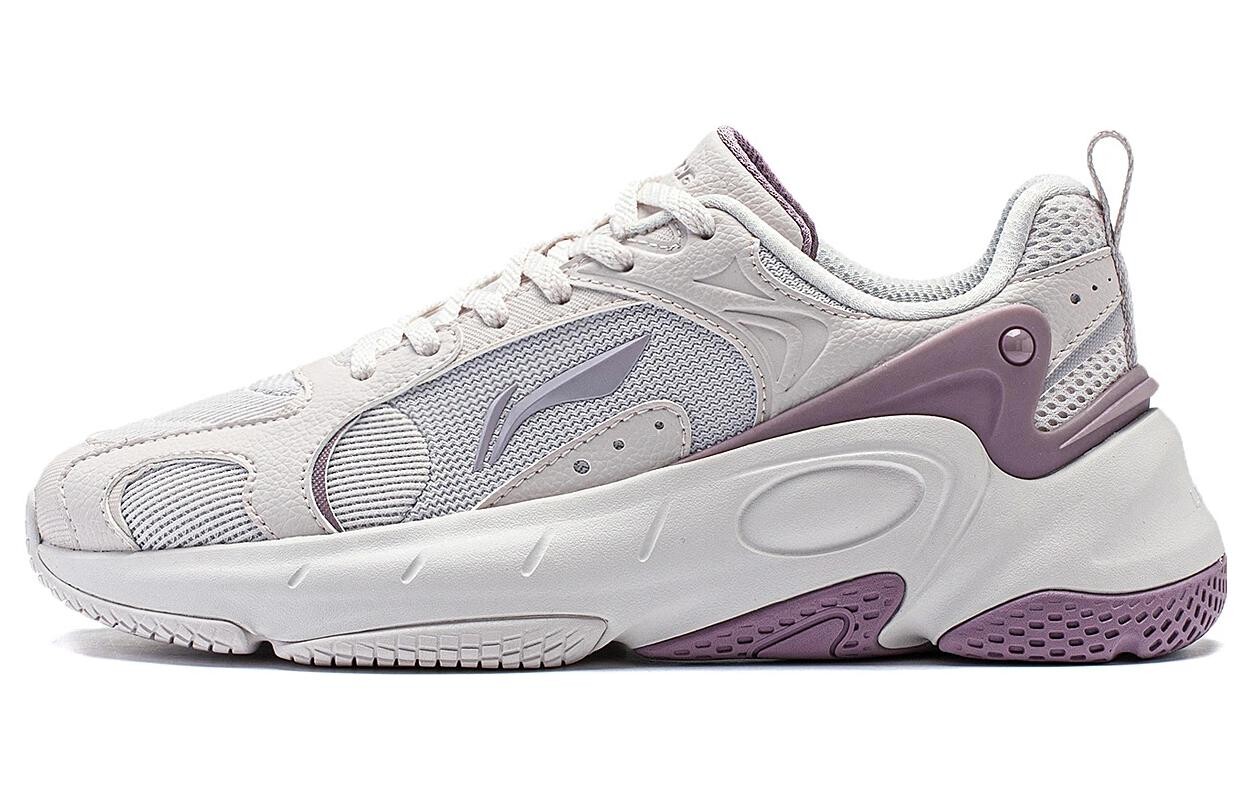 Кроссовки LINING Coconut Milk Lifestyle Shoes Women's Low-top Light Gray, светло-серый