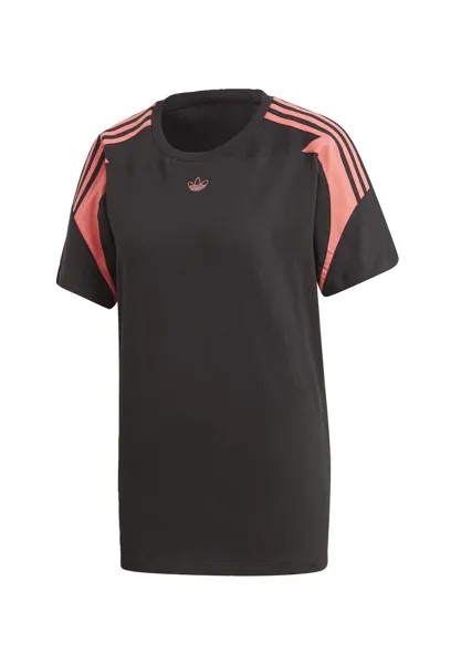 Футболка с принтом BOYFRIEND T-SHIRT adidas Originals, черный