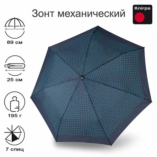 Зонт Knirps, темно-синий
