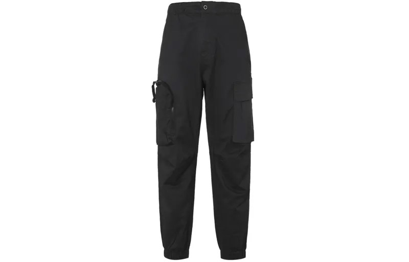 Мужские вязаные спортивные штаны Converse, цвет Black