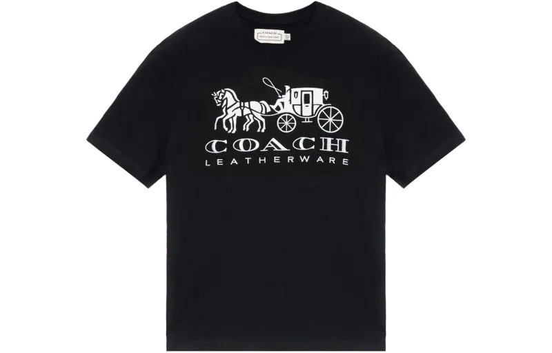 ТРЕНЕРА Женская футболка COACH, цвет Black