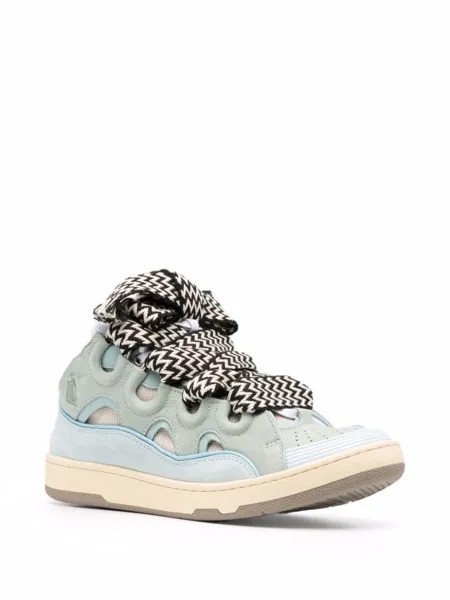 Lanvin кеды Curb, синий