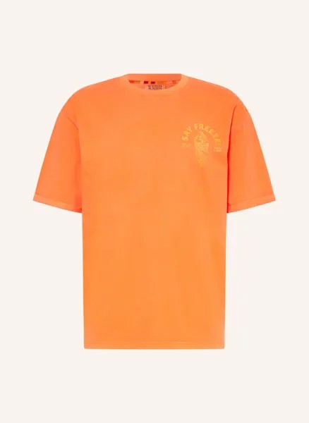 Футболка Scotch & Soda, оранжевый