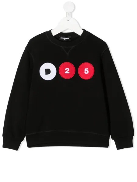Dsquared2 Kids толстовка с вышитым логотипом