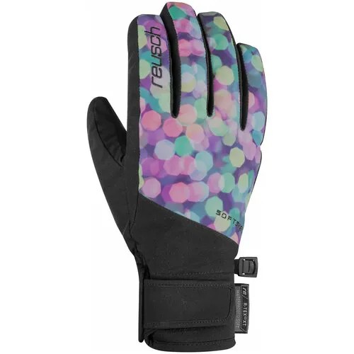 Перчатки горнолыжные REUSCH Britney R-Tex Xt Black/Multicolour (inch (дюйм):6,5)