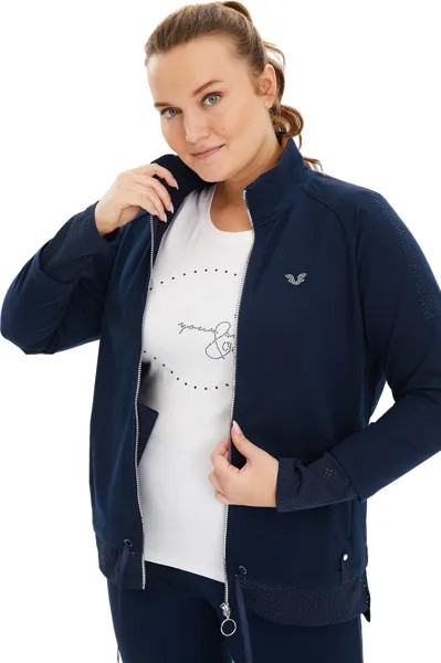 Костюм женский Bilcee Women Knitting Tracksuit синий 4XL