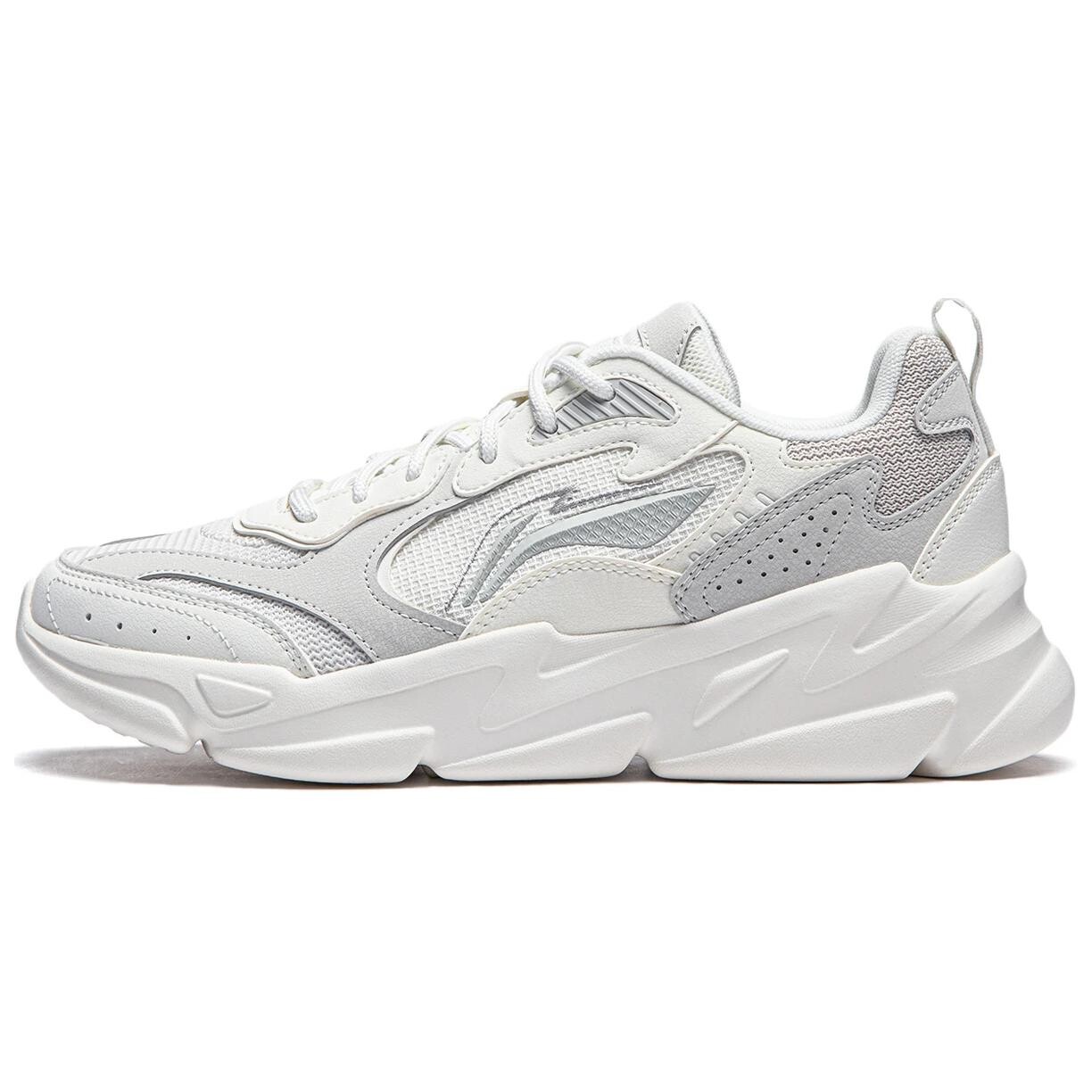 Кроссовки LINING Clouds Lifestyle Shoes Women's Low-top, белый
