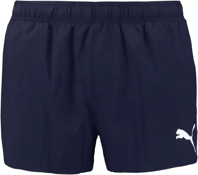 Купальные шорты PUMA с боковыми карманами, цвет морской волны
