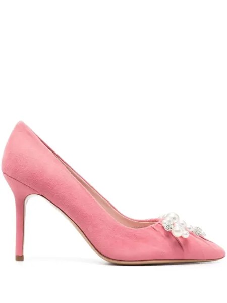 Kate Spade туфли с искусственным жемчугом, розовый