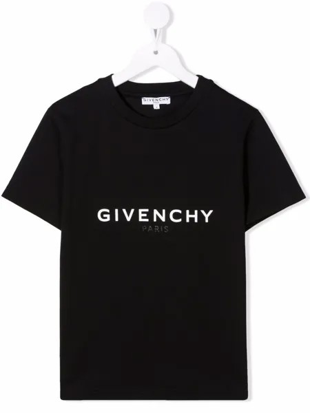 Givenchy Kids футболка с логотипом