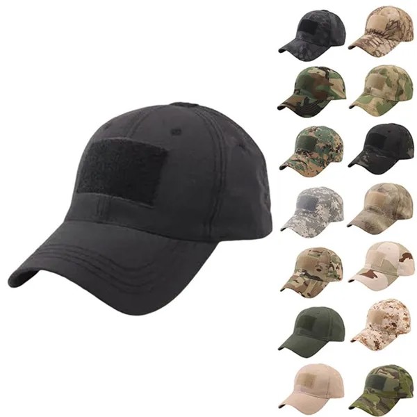Открытый камуфляж Тактическая шляпа Four Seasons Sunshade Альпинистский камуфляж Шляпа Военная учебная шляпа