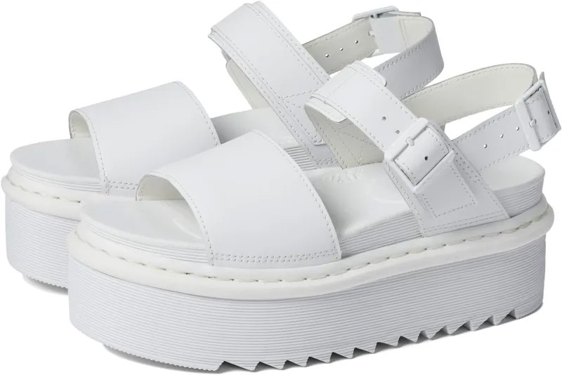 Босоножки Voss Quad Dr. Martens, цвет White Hydro Leather