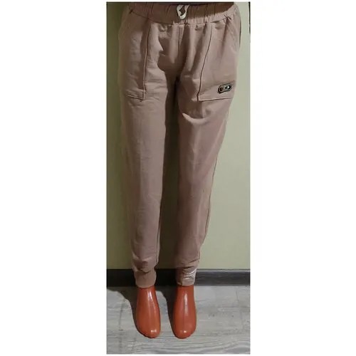 Брюки спорт. Женские,артикул:5121 СВ.бежев.-Р:48-50