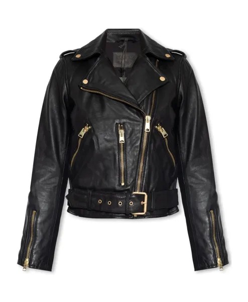 Кожаная куртка Balfern Allsaints, черный