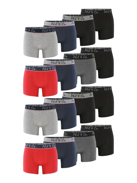 Боксеры Phil & Co Berlin Boxer Retropants, разноцветный