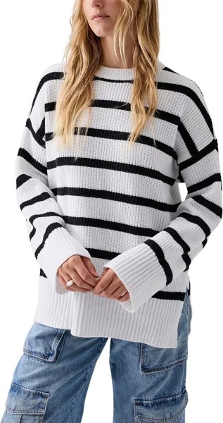 Свитер Stroll In The Snow Tunic Sanctuary, цвет Black Stripe