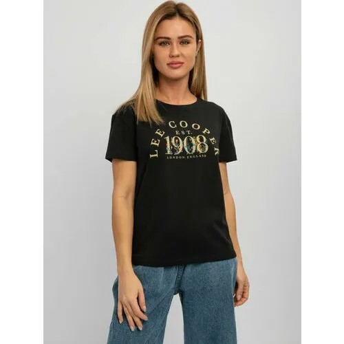 Футболка Lee Cooper, размер XL, чёрный