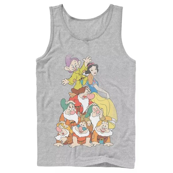 Мужская майка Disney Snow White Seven Dwarfs Stack