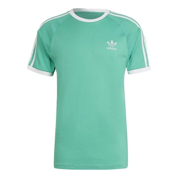 Футболка adidas Adicolor Classics 3-Stripes T-shirt 'Hi-Res Green', зеленый